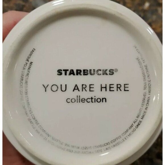 Starbucks Welcome to LAS VEGAS You Are Here City Mug 2014 Collection 14oz Coffee - Picture 7 of 7